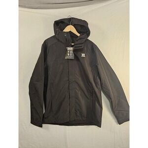 Dixxon Ground Up Customs Form Function Black Jacket L Tall‎ Hooded NEW #1645